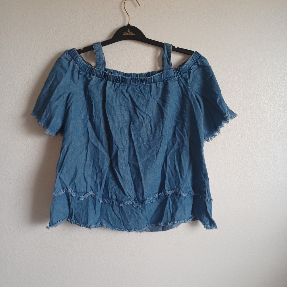 Rafaella denim tops